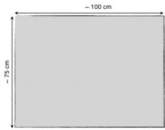 Akustikstoff Standard 100 x 75 cm